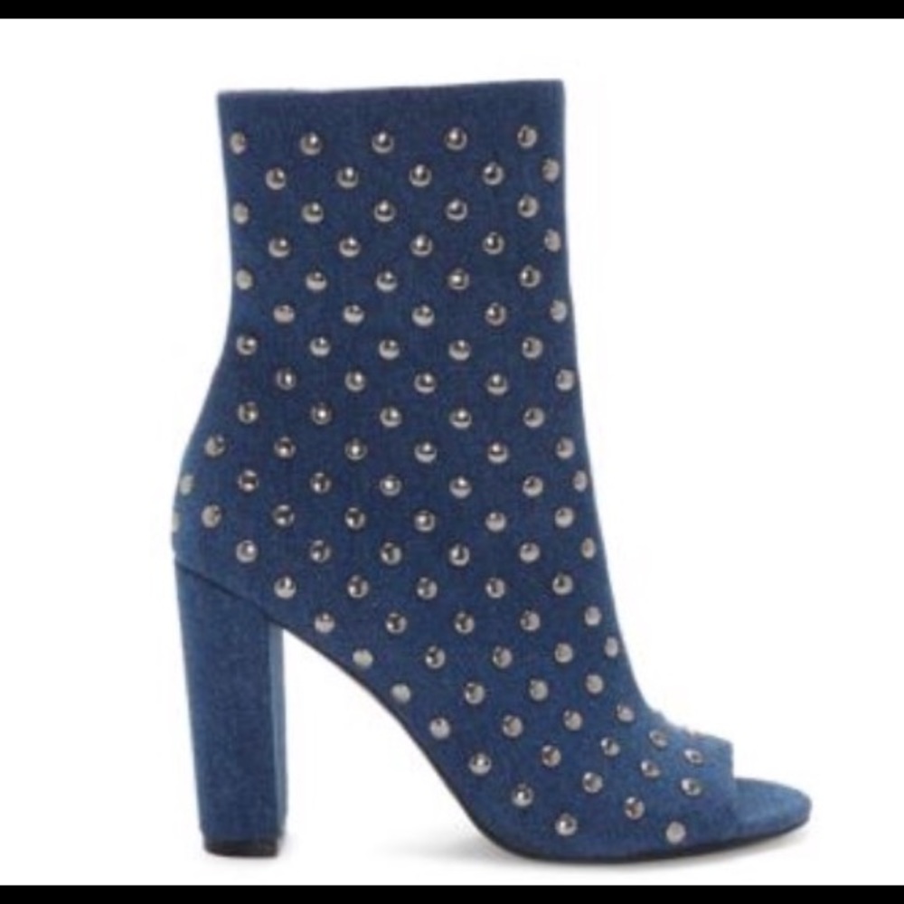 🔥New Jessica Simpson Dark Navy Denim Booties